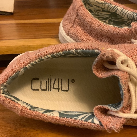 Women's Pink Moccasins - Picture 2 of 3